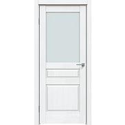 Дверь межкомнатная "Future-633" Дуб серена белый кристалл стекло Сатинат белый