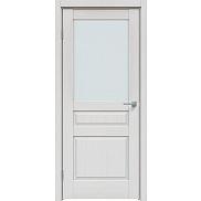Дверь межкомнатная "Future-633" Дуб серена светло-серый стекло Сатинат белый