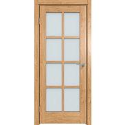 Дверь межкомнатная  "Future-636" Дуб Винчестер светлый стекло Сатинато белое