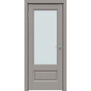 Дверь межкомнатная "Future-661" Дуб серена каменно-серый, стекло Сатинат белый