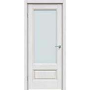 Дверь межкомнатная "Future-661" Дуб серена светло-серый, стекло Сатинат белый