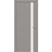 Дверь межкомнатная "Future-702" Дуб Серена каменно-серый, вставка Лакобель белый, кромка-ABS