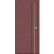 Дверь межкомнатная "Design-713" Лофт Ред глухая, кромка-ABS