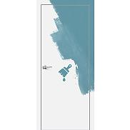 Дверь межкомнатная Инвизибл Al Грунт, кромка-алюминий