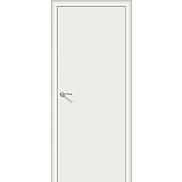Ламинированная межкомнатная дверь «Гост-0» (Без усиления) Л-23 (Белый) глухая