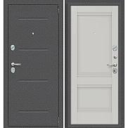 Дверь входная металлическая «Porta R-2 104/K42» Антик Серебро/Nardo Grey