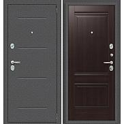 Дверь входная металлическая «Porta R-2 104/K42» Антик Серебро/Wenge Veralinga