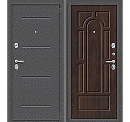 Дверь входная металлическая «Porta R-2 104/П55» Антик серебро/Almon