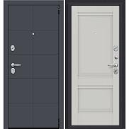 Дверь входная металлическая «Porta R-3 10/K42» Graphite Pro/Nardo Grey