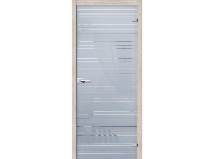 Дверь СТ-1 Грация Сатинато Белое 200*70 (врезка под ID:134,600)