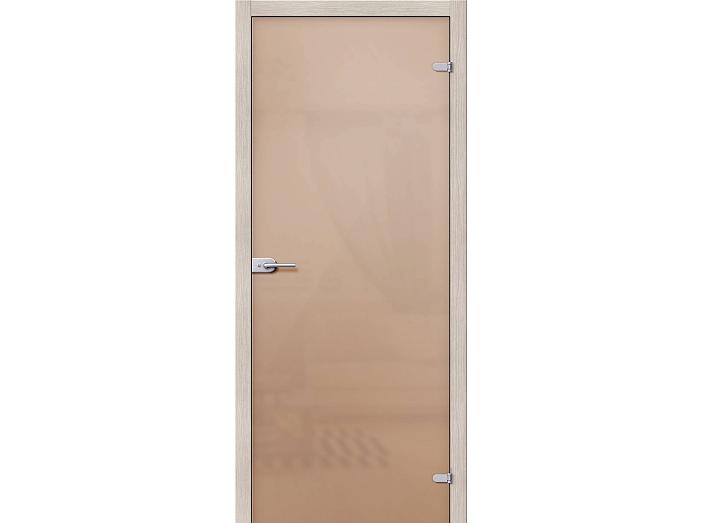 Дверь СТ-1 Лайт Сатинато Бронза 200*70 (врезка под ID:134,600)