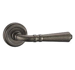 Ручка раздельная для межкомнатной двери «Vantage V18AS» Состаренное серебро