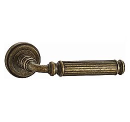 Ручка раздельная для межкомнатной двери «Vantage V33BR» Состаренная бронза