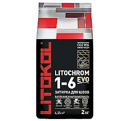 LITOCHROM 1-6 EVO LE.110 Стальной серый 2kg,Al.bag