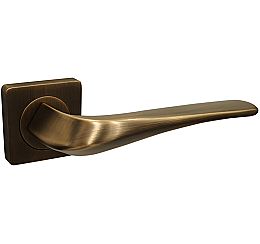Ручка раздельная для межкомнатной двери «Vantage V10M» Матовая бронза