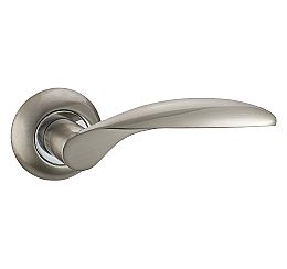 Ручка раздельная для межкомнатной двери «Vantage V20D» Матовый никель