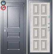 Дверь входная металлическая «Porta T4 403/К18» Букле Графит/Silk Road