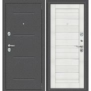 Дверь входная металлическая «Porta S-2P 104/П22» Антик Серебро/Bianco Veralinga WW