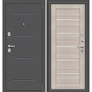 Дверь входная металлическая «Porta S-2P 104/П22» Антик Серебро/Cappuccino Veralinga