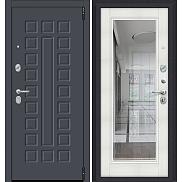 Дверь входная металлическая «Porta R-3 51/П61» Graphite Pro/Bianco Veralinga