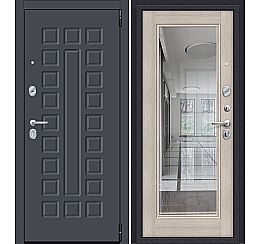 Дверь входная металлическая «Porta R-3 51/П61» Graphite Pro/Cappuccino Veralinga