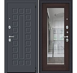 Дверь входная металлическая «Porta R-3 51/П61» Graphite Pro/Wenge Veralinga