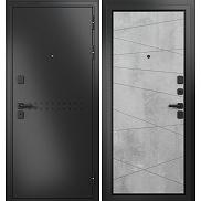 Дверь входная Trust Mass MP 9S-130 Антрацит букле/R-4 Бетон серый