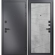 Дверь входная Trust Mass MP 9S-130 Графит букле/Бетон серый