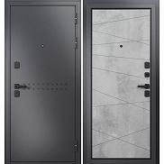 Дверь входная Trust Mass MP 9S-130 Графит букле/R-4 Бетон серый