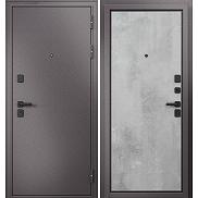 Дверь входная Trust Mass MP 9S-100 Шоколад букле/Бетон серый