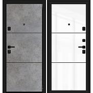 Дверь входная металлическая «Porta M-3P П50.П50 (AB-4)» Dark Concrete/Angel