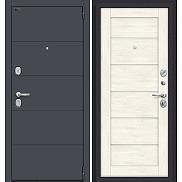 Дверь входная металлическая «Porta S-3P 4/Л22» Graphite Pro/Nordic Oak WW