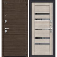 Дверь входная металлическая «Porta S-3P 4/П30» Brownie/Cappuccino Veralinga