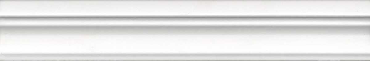 Магнолия Бордюр Багет белый матовый обрезной BLC025R 5х30