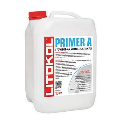 Litocol Primer A Грунтовка универсальная для общестроительных работ 10kg