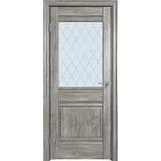 Дверь межкомнатная "Future-626" Дуб винчестер серый, стекло Ромб