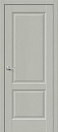 Дверь межкомнатная из эко шпона «Неоклассик-32» Grey Wood глухая