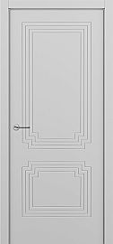 Дверь межкомнатная "Венеция 3 ART" Светло-серая эмаль ( RAL 7047) глухая