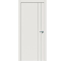 Дверь межкомнатная "Concept-713" Белоснежно матовый глухая, кромка-ABS