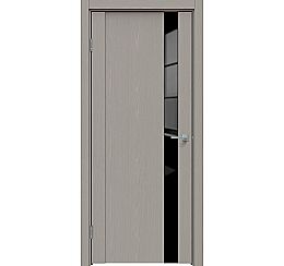 Дверь межкомнатная "Future-655" Дуб серена каменно-серый, стекло Зеркалографит