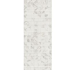 Алькала Декор белый мозаичный MM7203 20х50