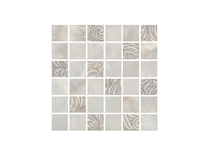 Вирджилиано Декор мозаичный серый MM11101 30х30