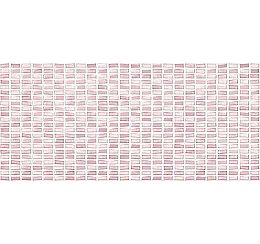 Pudra облицовочная плитка мозаика рельеф розовый (PDG073D) 20x44