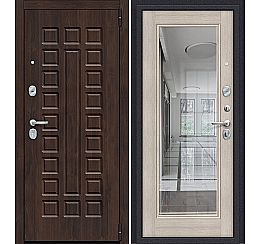 Дверь входная металлическая «Porta S-3P 51/П61» Almon 28/Cappuccino Veralinga